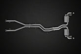 Capristo Bentley Bentayga (W12) - Valved Exhaust with Cat and Middle Silencer Spare Pipes (CES3)